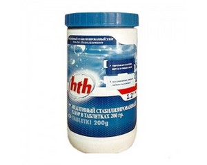 Хлор MAXITAB REGULAR 1,2 кг HTH, таблетки 200 гр.