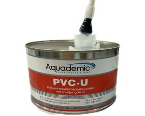Клей ПВХ Aquademic PVC-U, 1 кг